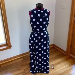 Banana Republic polka dot dress